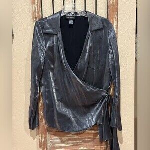 Lane Bryant wrap top